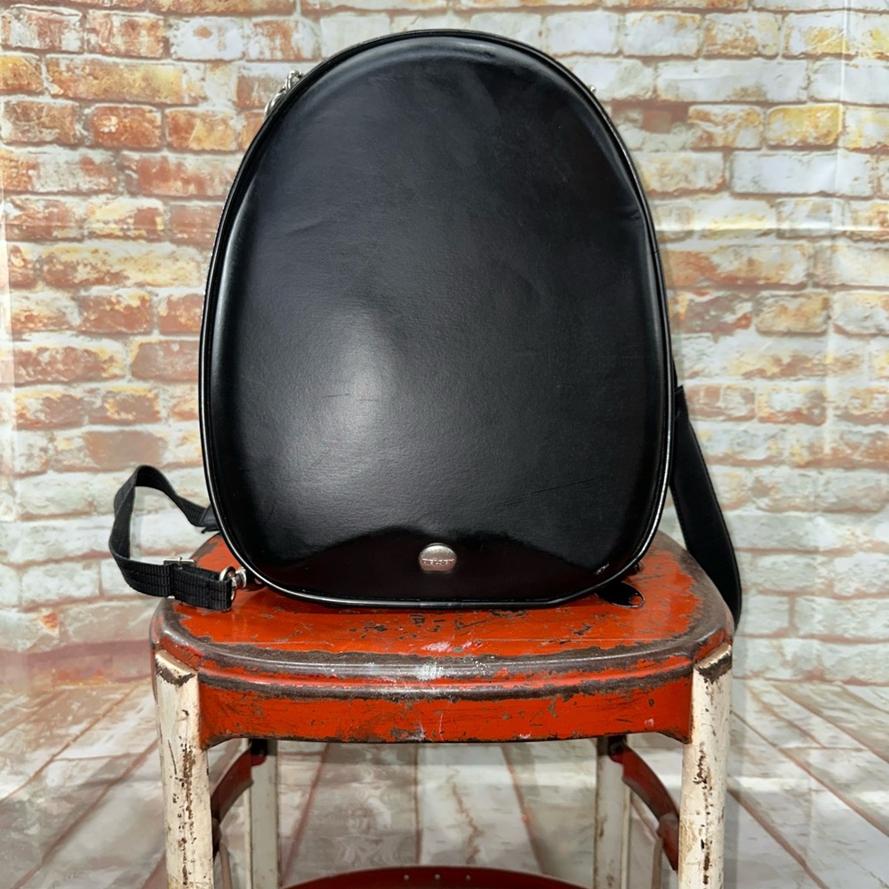 Black Leather Men's Bag